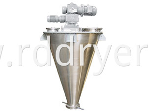 Supplier Cantilever Asymmetric Double Spiral Cone Mixer